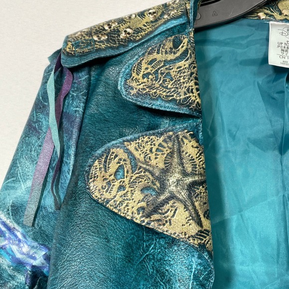 Disney Descendants 2 Uma Halloween Costume Dress Jacket Girls 9-10 - Picture 3 of 16